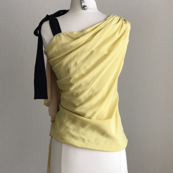 Fendi One Shoulder Ribbon Top - Picture 5 of 8